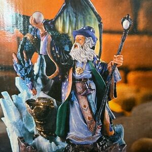 Brand New Vintage Spencer’s Wizard and Dragon Fountain